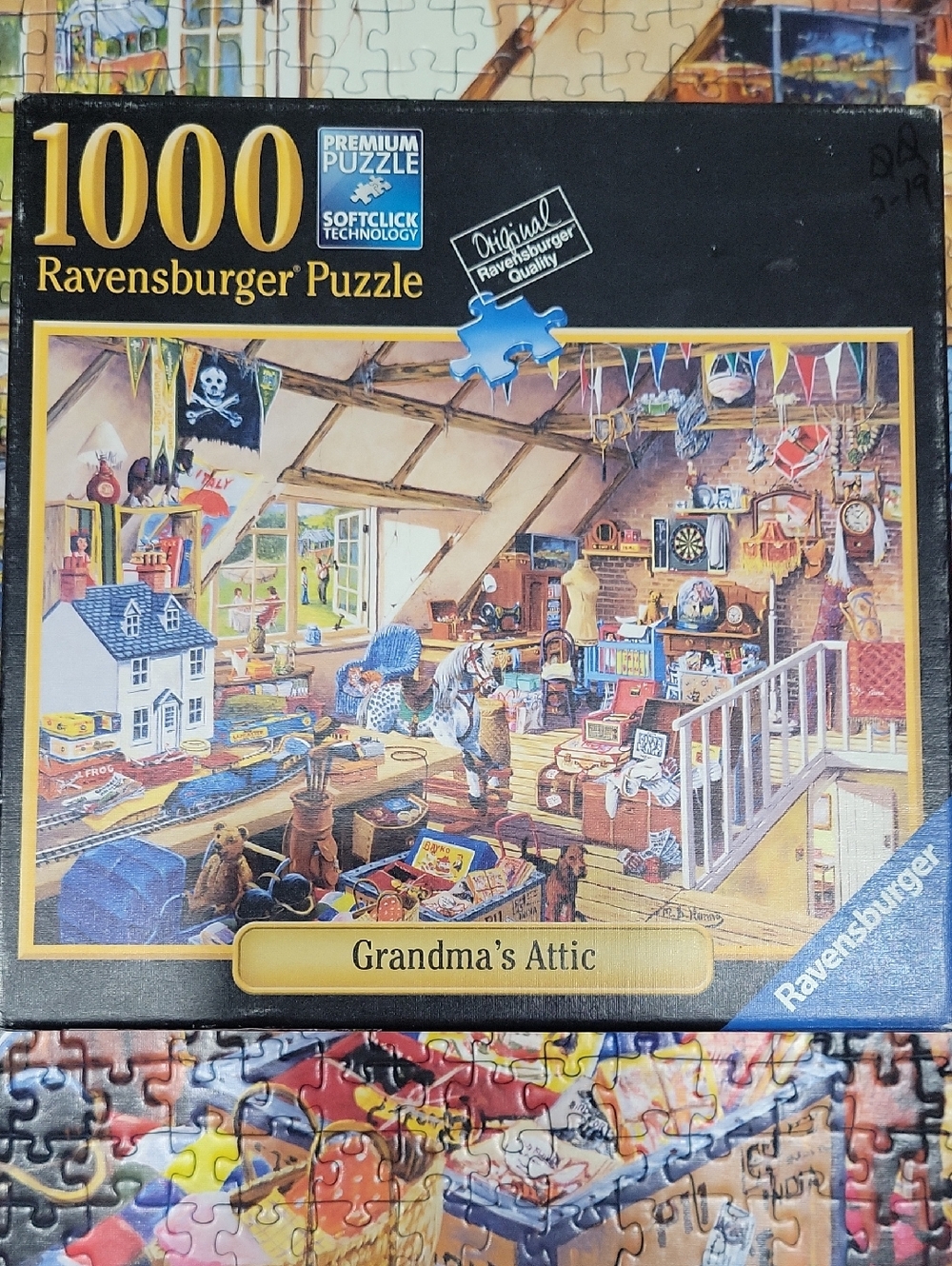 Ravensburger Grandma's Attic Puzzle 1000 Piece